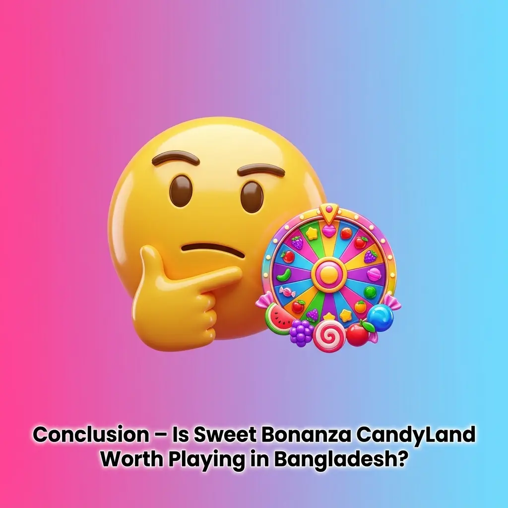 Sweet Bonanza CandyLand game show conclusion for Bangladesh players