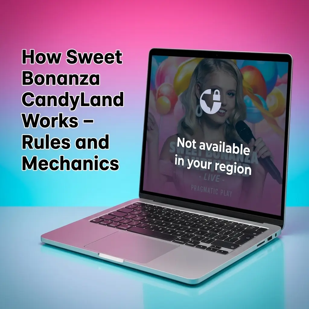 Sweet Bonanza CandyLand wheel game show with candy-themed segments
